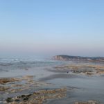 Plage de Pourville sur Mer au petit matin