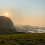 Falaise de Varengeville-sur-Mer avec vue sur la plage